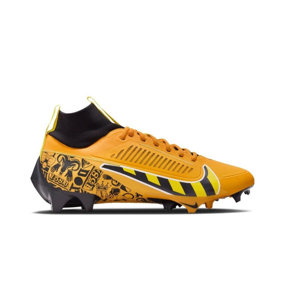 Nike Vapor Edge Pro 360 2 NRG Yellow/Black Football Cleats Mens size 13